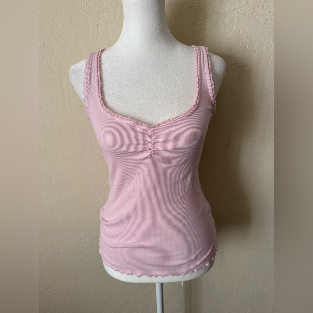 Pink coquette tank top